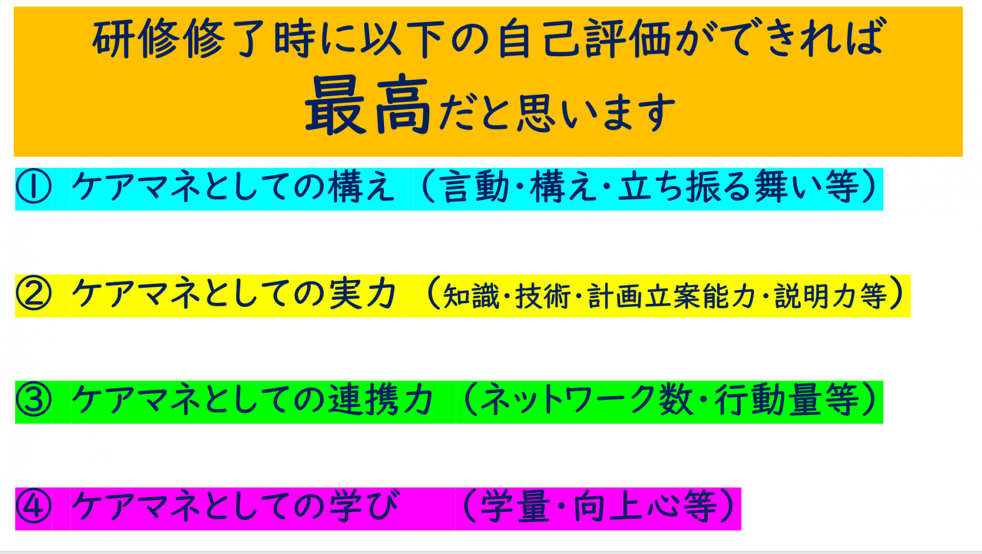 【 １６５０ 】 　専門Ⅰ（アルファ福祉専門学校にて）・・準備OK