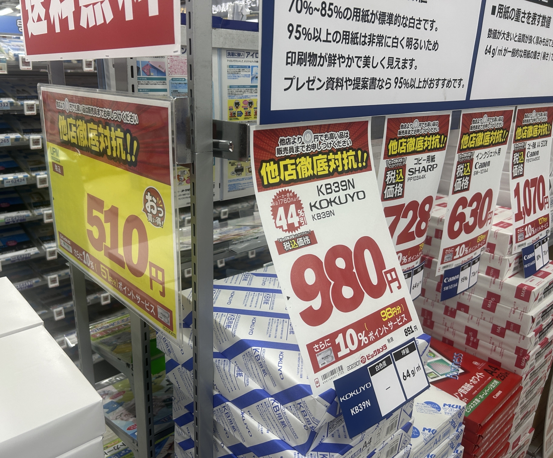 【 ２０６８ 】   物価上昇につき・・・。