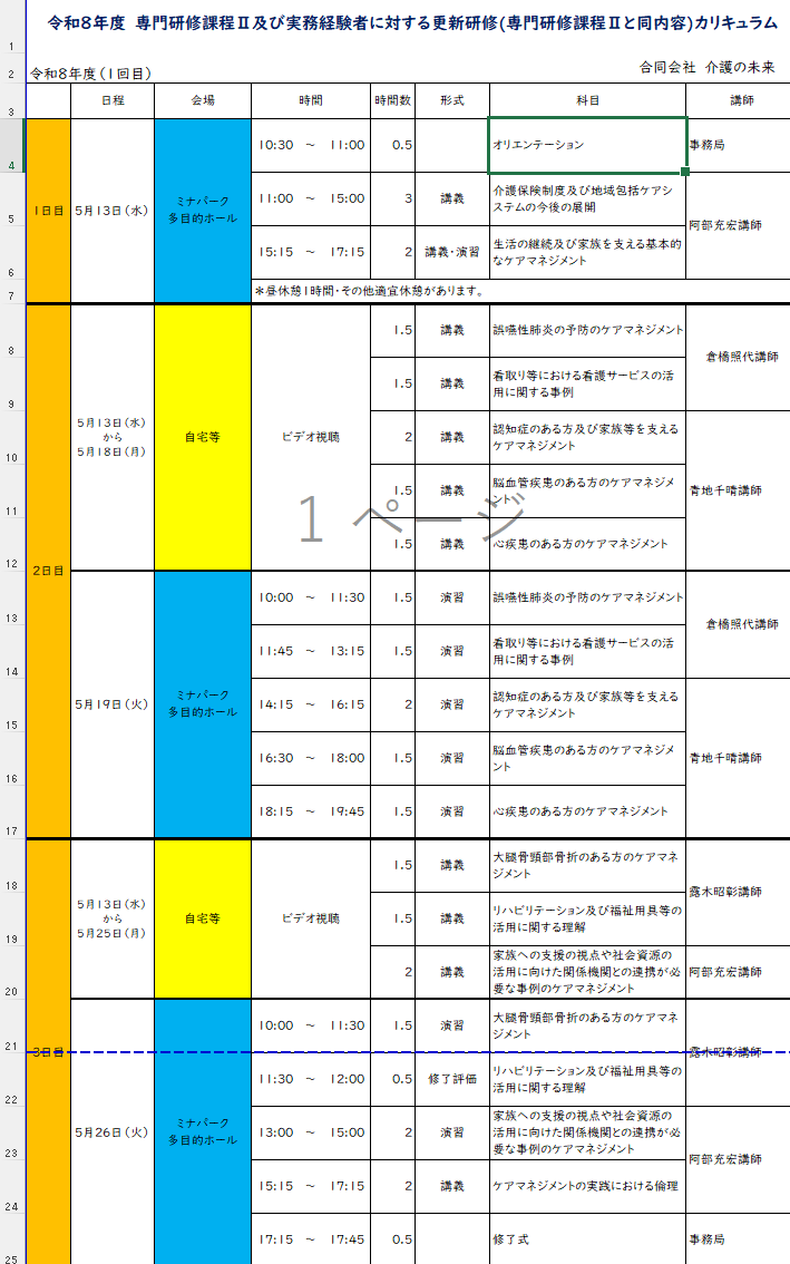 【 2185 】 専門Ⅱ募集終了・・相談受付ます・・若干名
