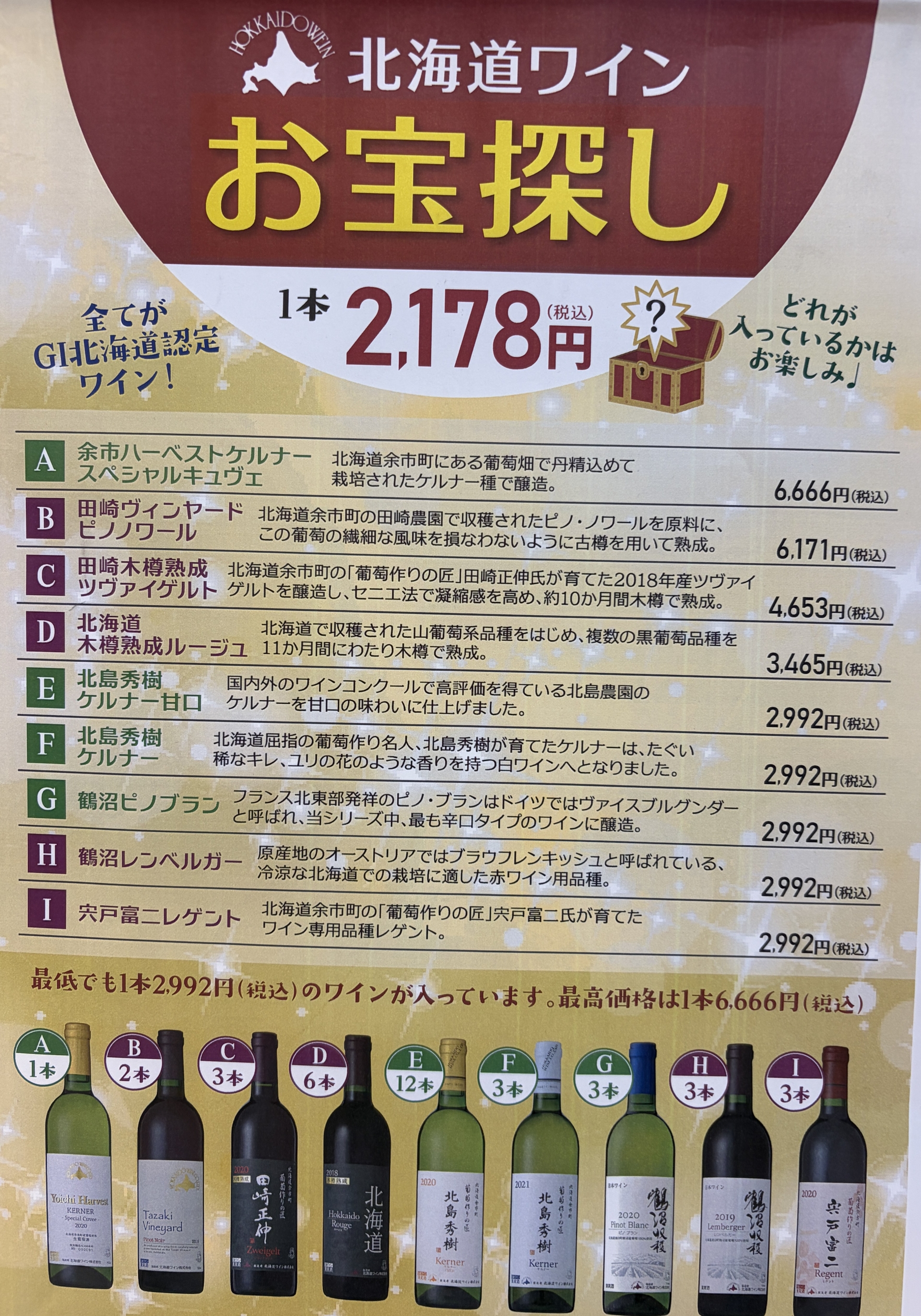 【 ２２３１ 】　遊び心に惹かれます・・【ワイン】