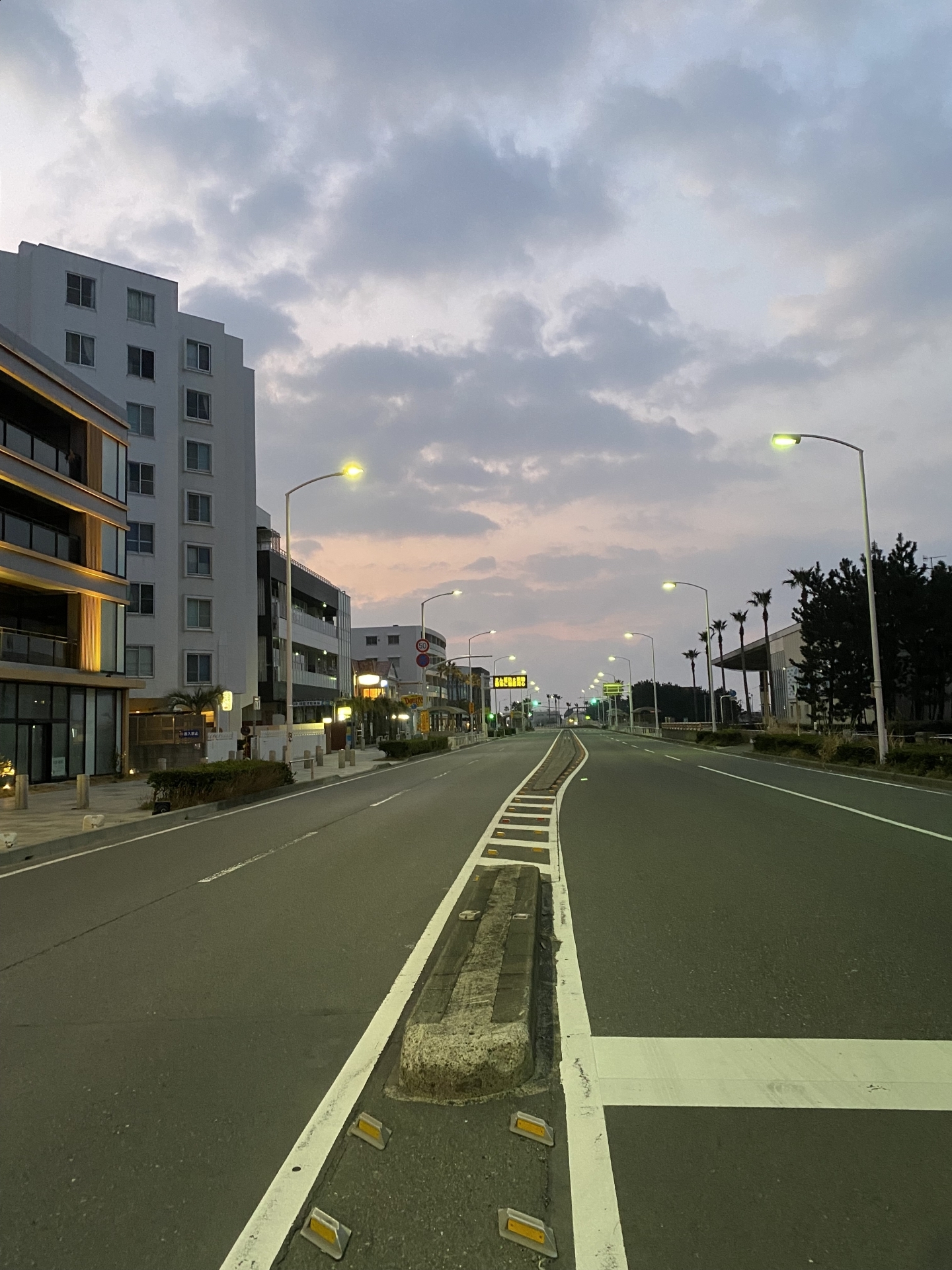 【 ６５５ 】　早朝の国道１３４号線